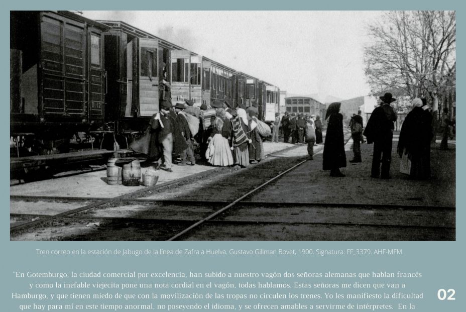 Las mujeres viajeras protagonizan el calendario de la Biblioteca y el Archivo Histórico Ferroviario Las mujeres viajeras protagonizan el calendario de la Biblioteca y el Archivo Histórico Ferroviario