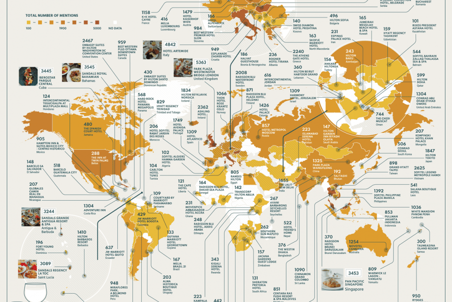 01 The Best Hotel Breakfast in Every Capital City World Map