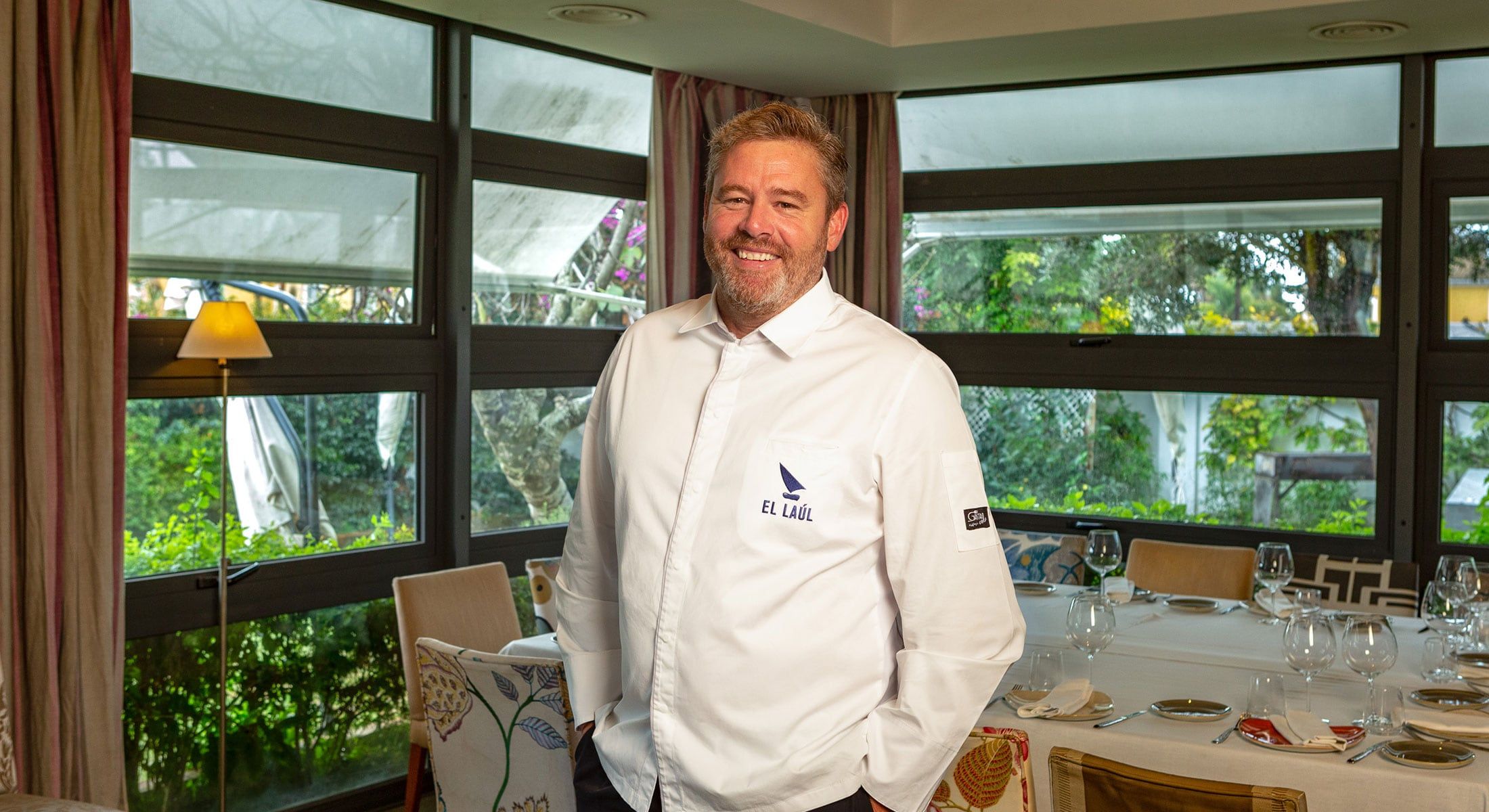 El chef Eduardo 'Yayo' Silóniz, embajador de 'Sabores de mi Tierra' en Andalucía. Foto: El Laúl