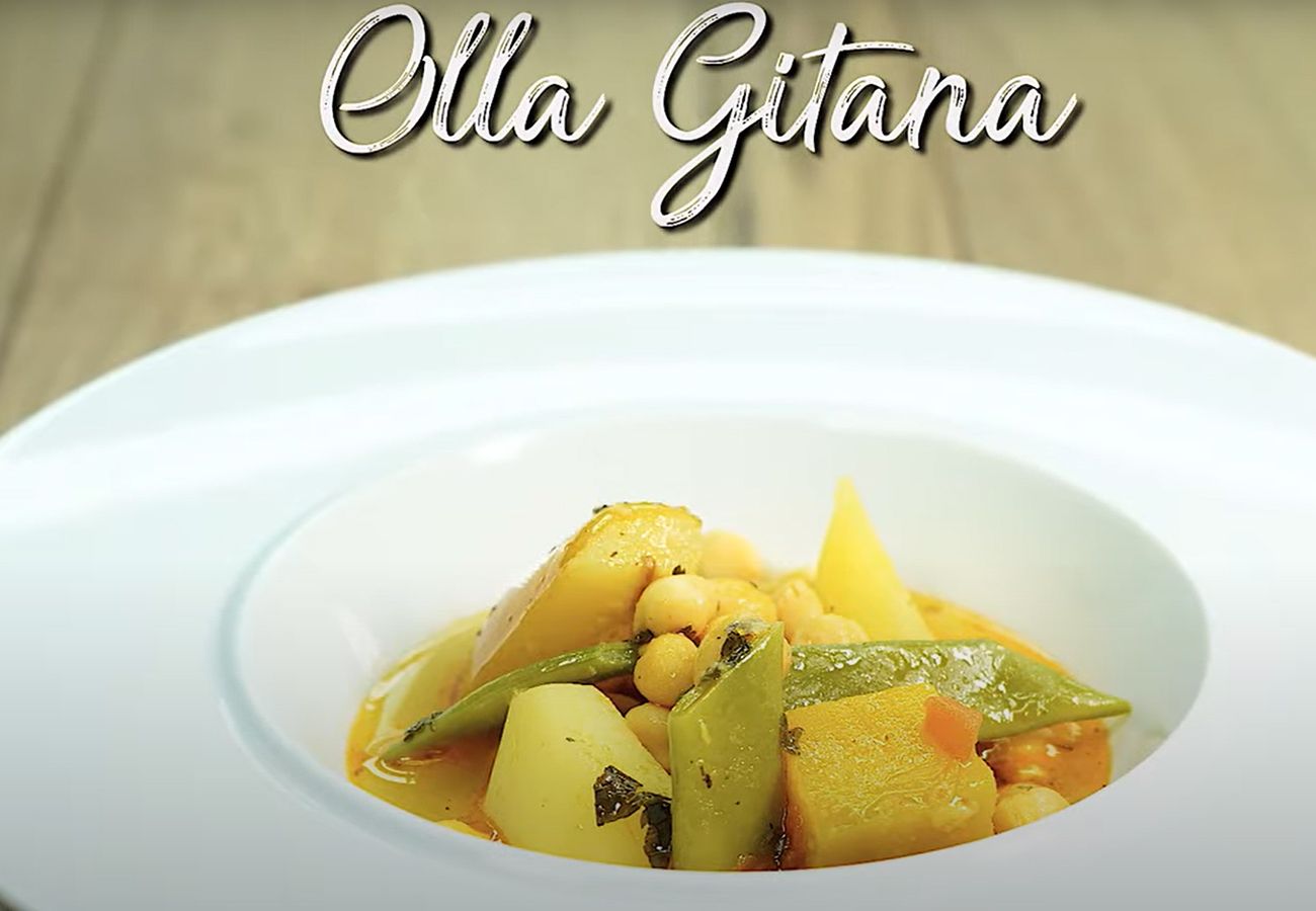 Cómo hacer la olla gitana, el plato vegetariano de cuchara más reconfortante. Foto: Murcia turística