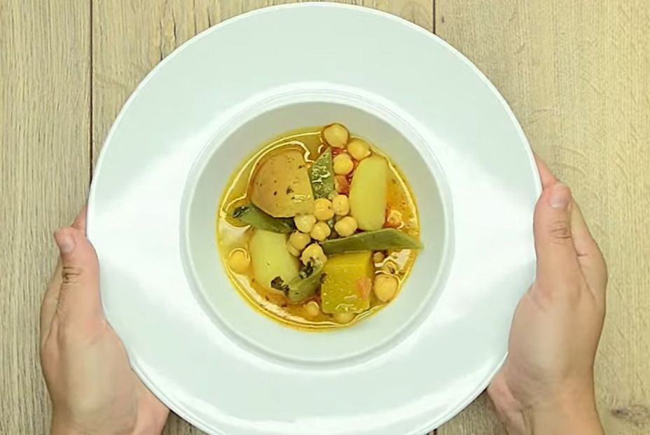 Cómo hacer la olla gitana, el plato vegetariano de cuchara más reconfortante. Foto: Murcia Turística