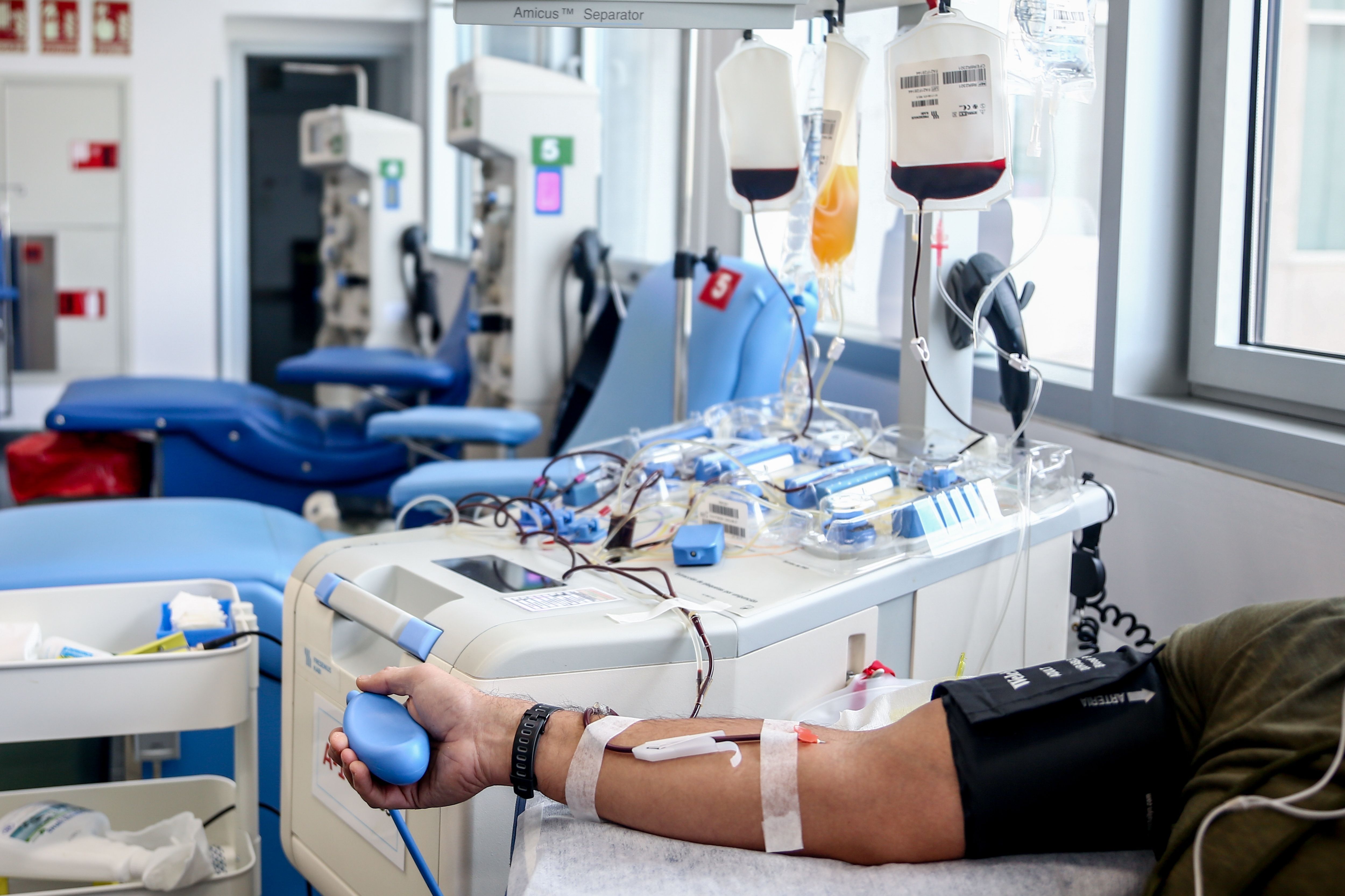 Sanidad hace un llamamiento a donar sangre: "Los puntos de donación son seguros". Foto: Europa Press