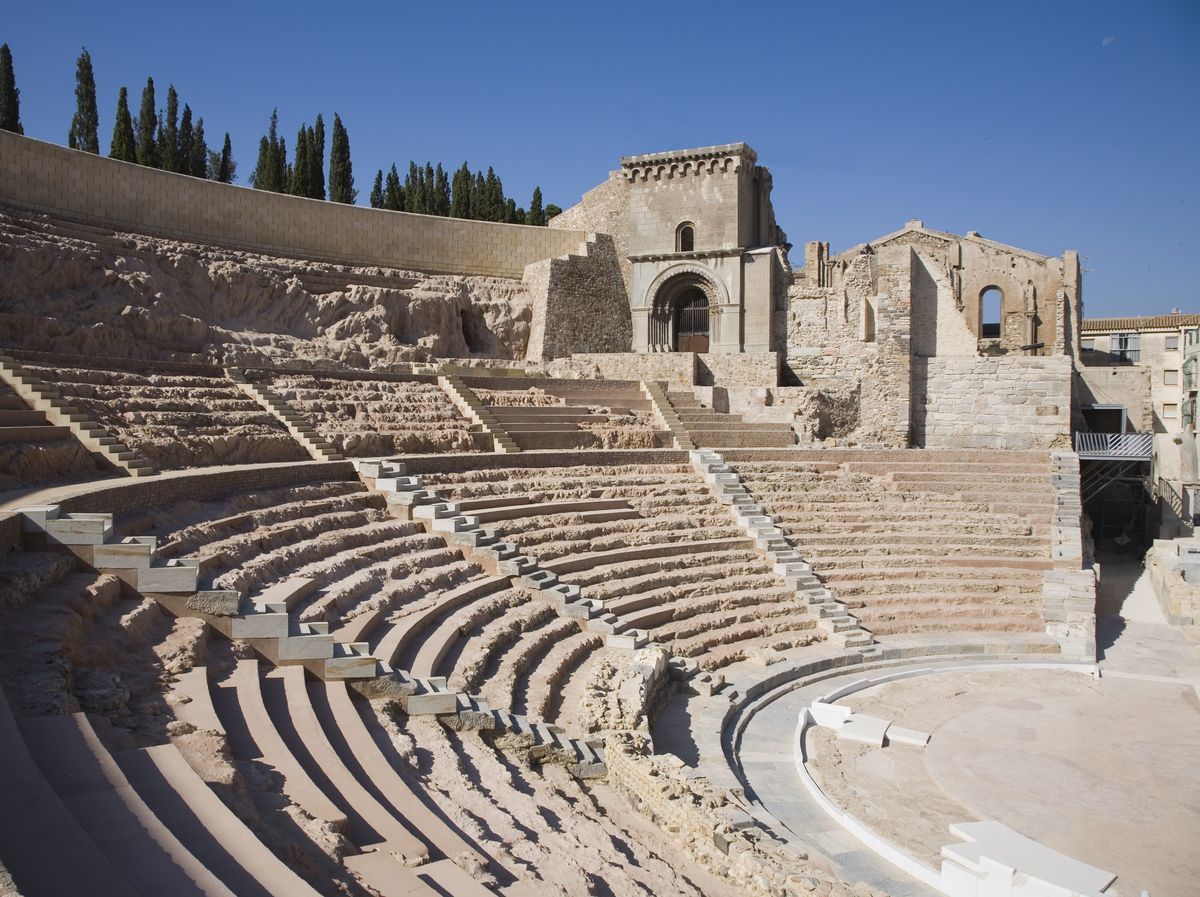 Teatro Romano de Cartagena. Foto: Ayuntamiento de CARTAGENA