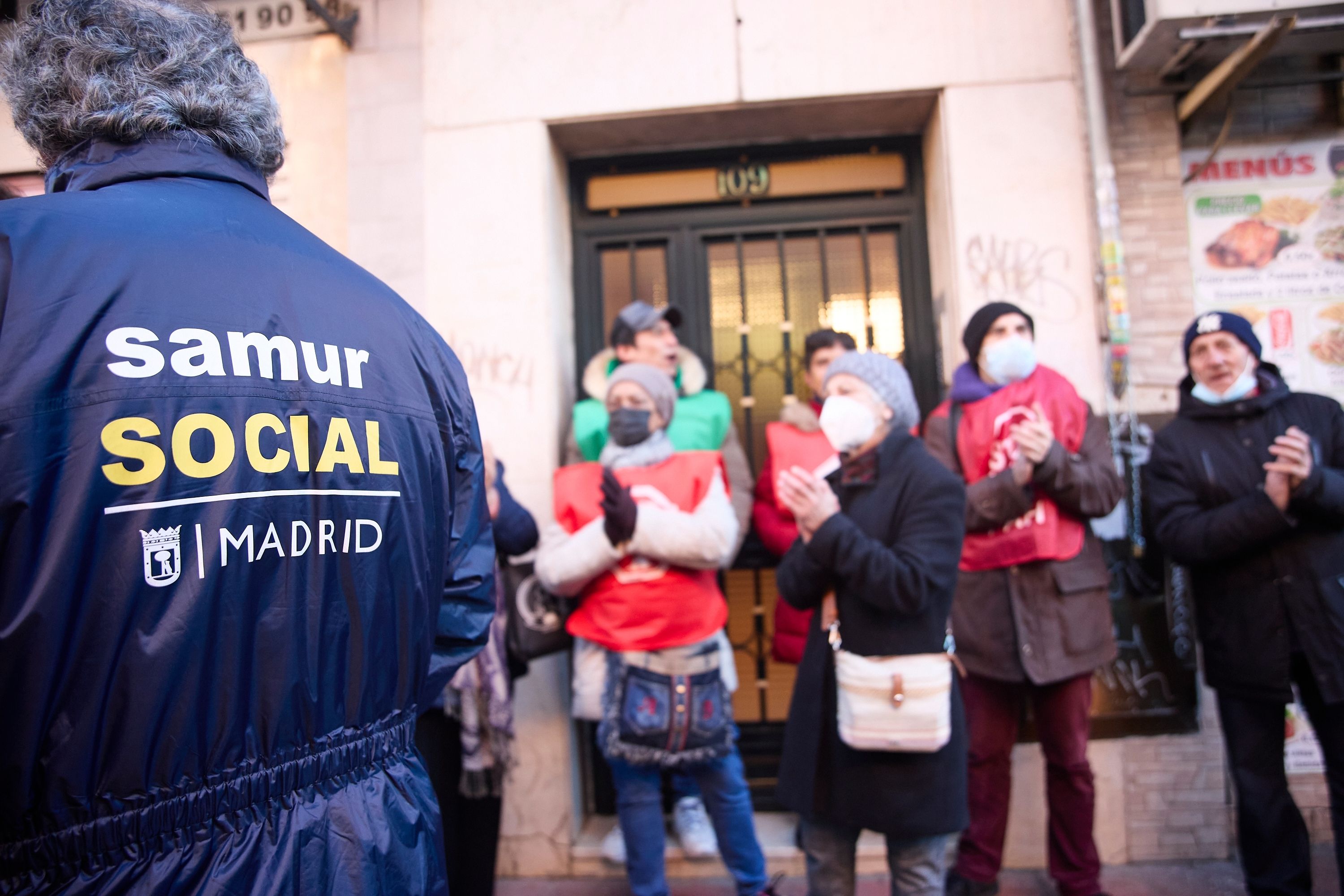 El ayuntamiento de Madrid crea el Samur Social del Mayor para atenderles como colectivo prioritario.Foto: EuropaPress