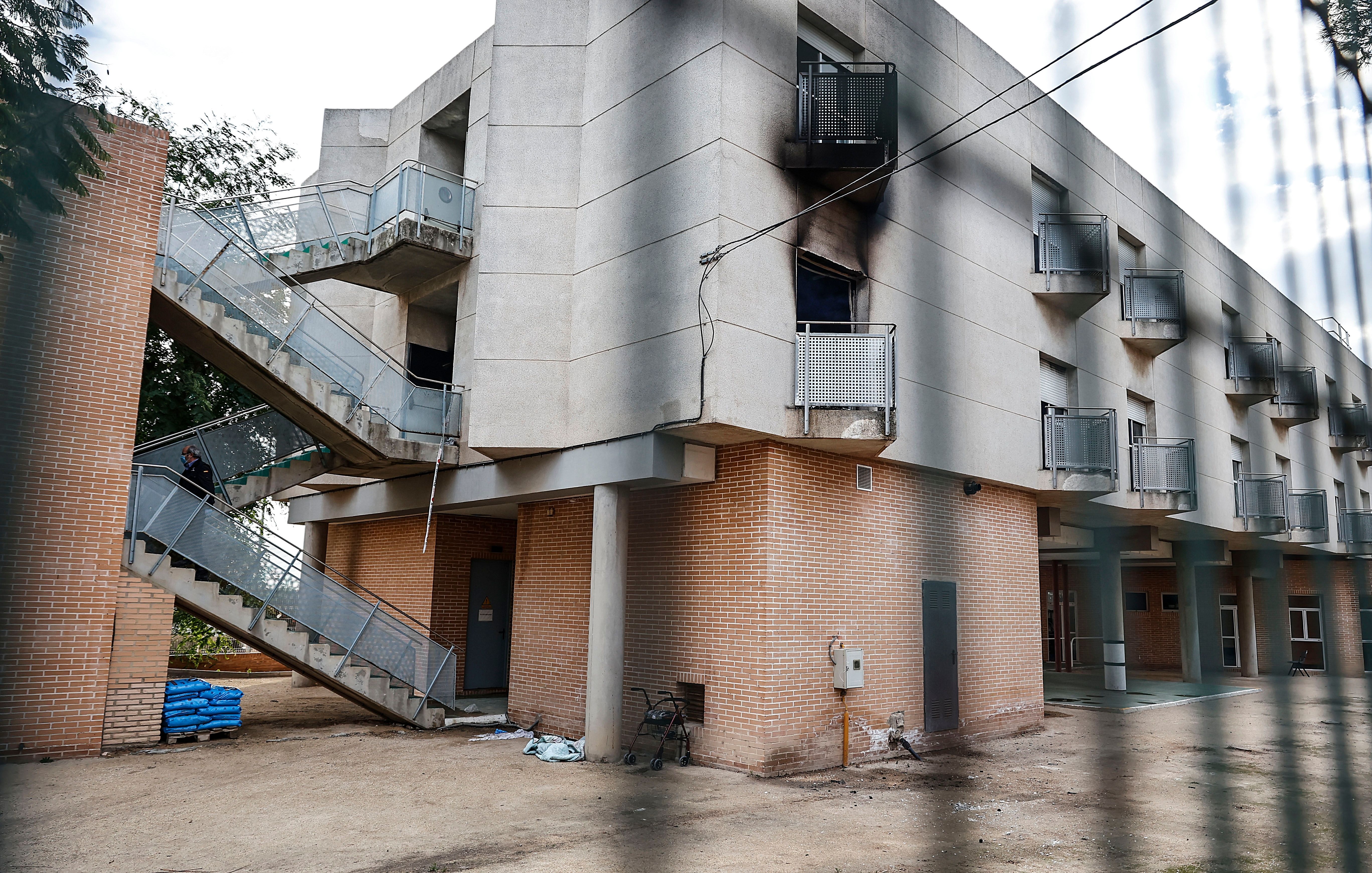 Una regleta en una habitación, causa del incendio en la residencia de mayores de Moncada