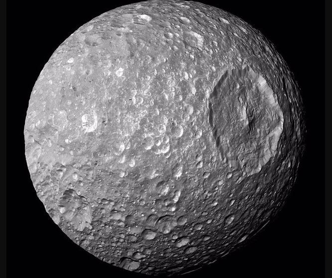 mimas estrella de la muerte