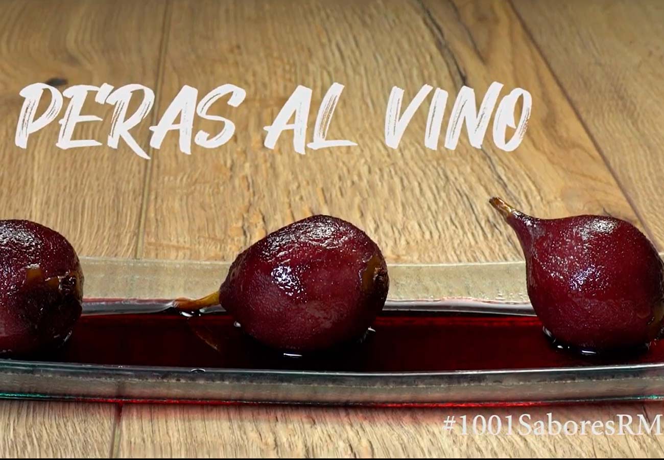 peras al vino Jumilla. Foto: Murcia turística