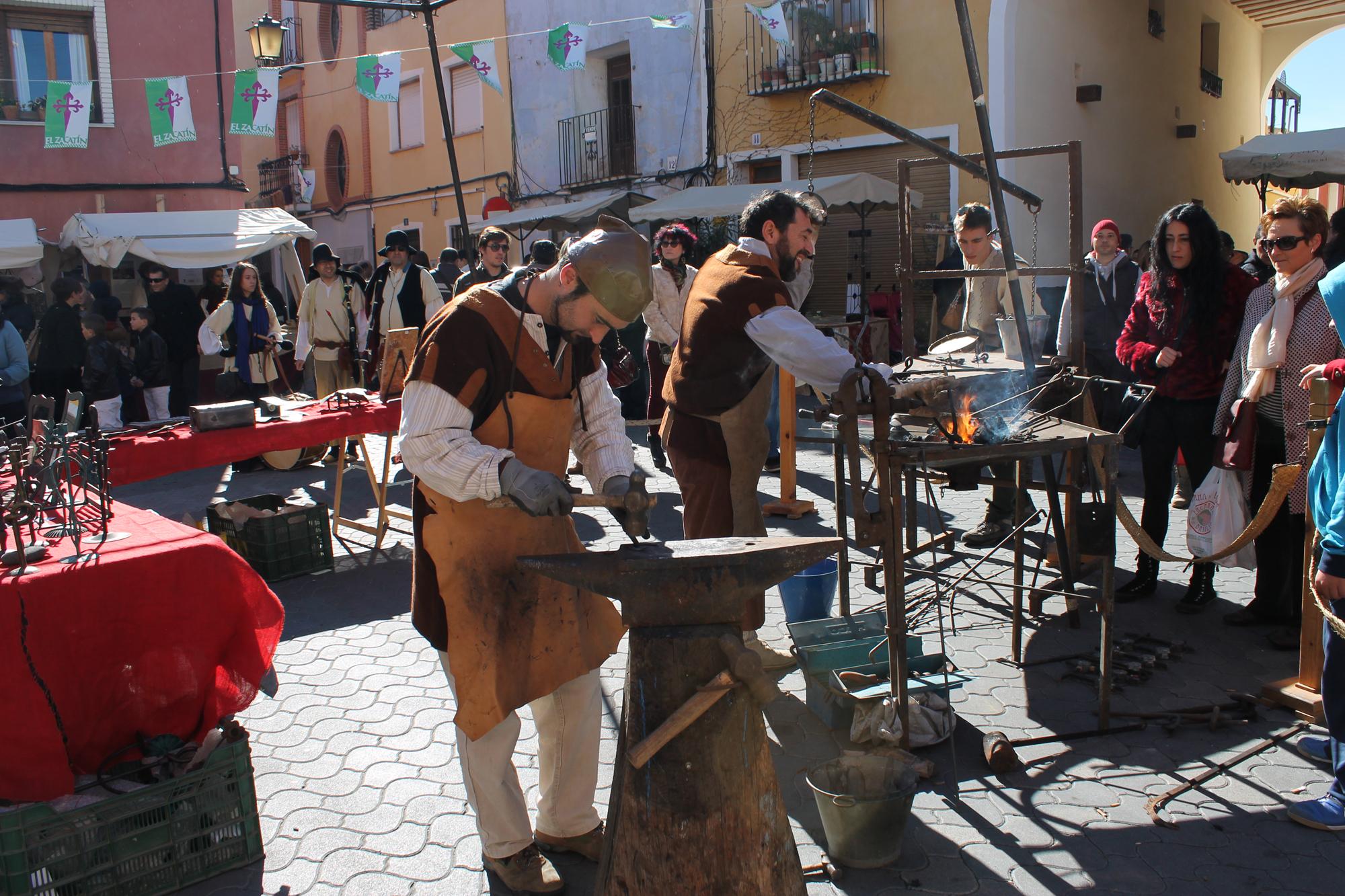 Bullas vuelve en febrero a la Edad Media gracias a su tradicional mercadillo 'El Zacatín'