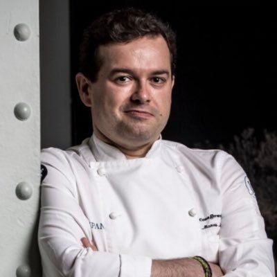 Marcos Morán. Chef de Casa Gerardo. Foto: Twitter