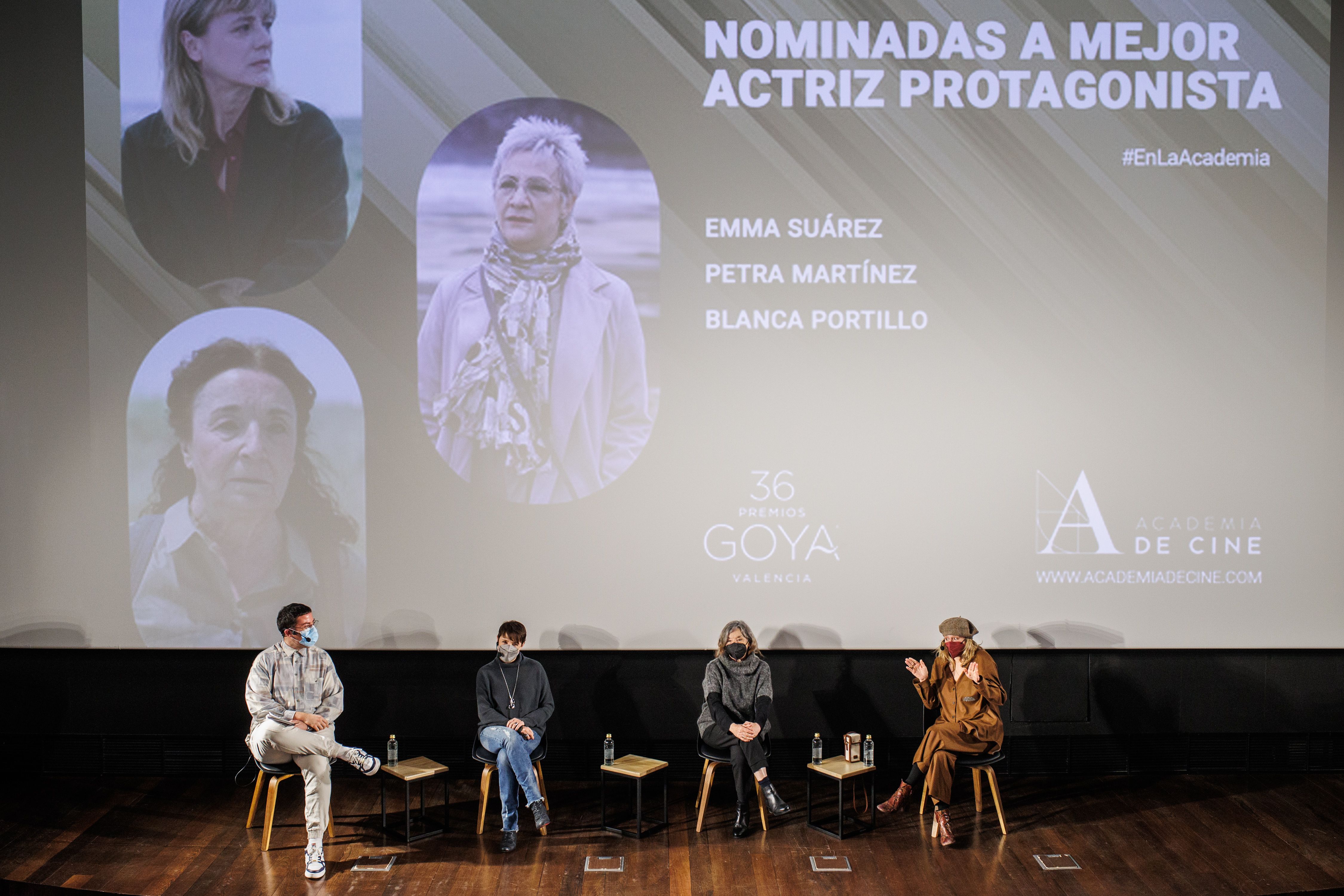Emma Suárez, Petra Martínez y Blanca Portillo: nominadas a Mejor Actriz en los Goya 2022