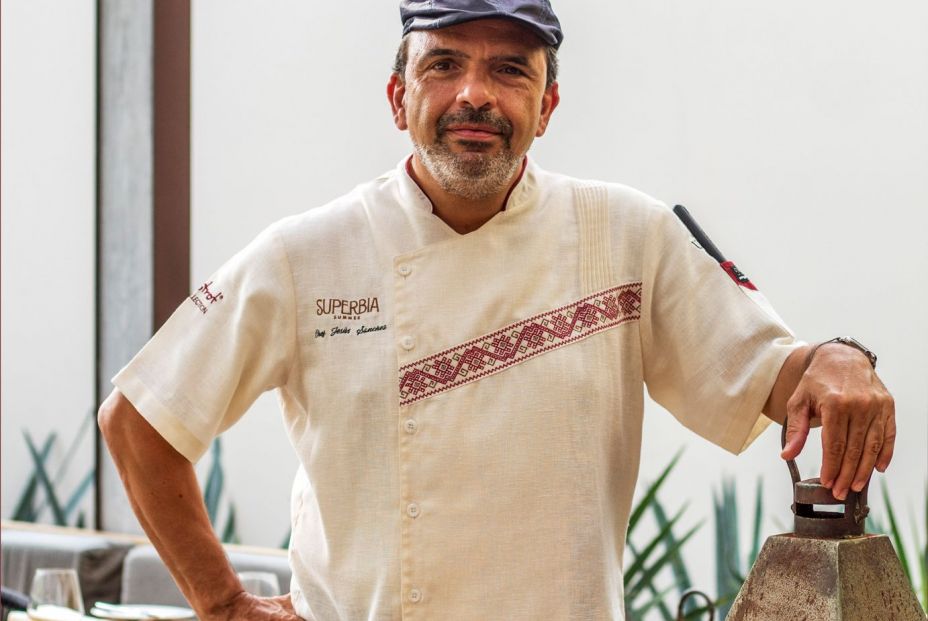 El chef Jesús Sánchez. Foto: Cenador de Amós