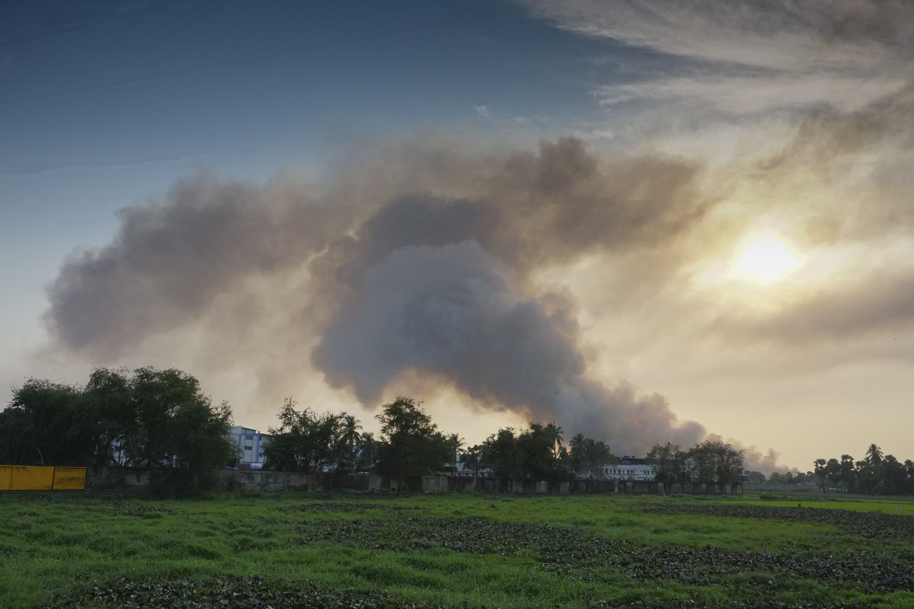 La contaminación del aire en algunas zonas rurales