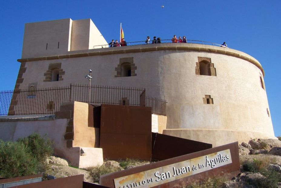 Castillo de San Juan de las Águilas. Foto Murcia Turística