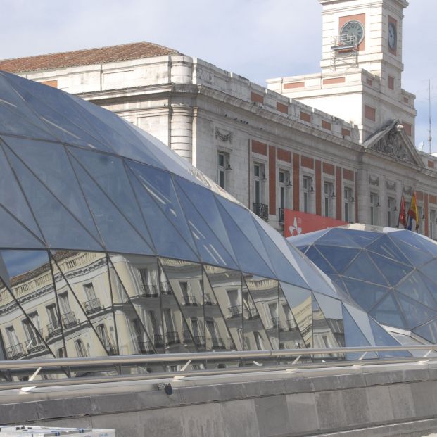 La 'ballena' para acceder al Cercanías de la Puerta del Sol desaparecerá con su peatonalización. Foto: Europa Press
