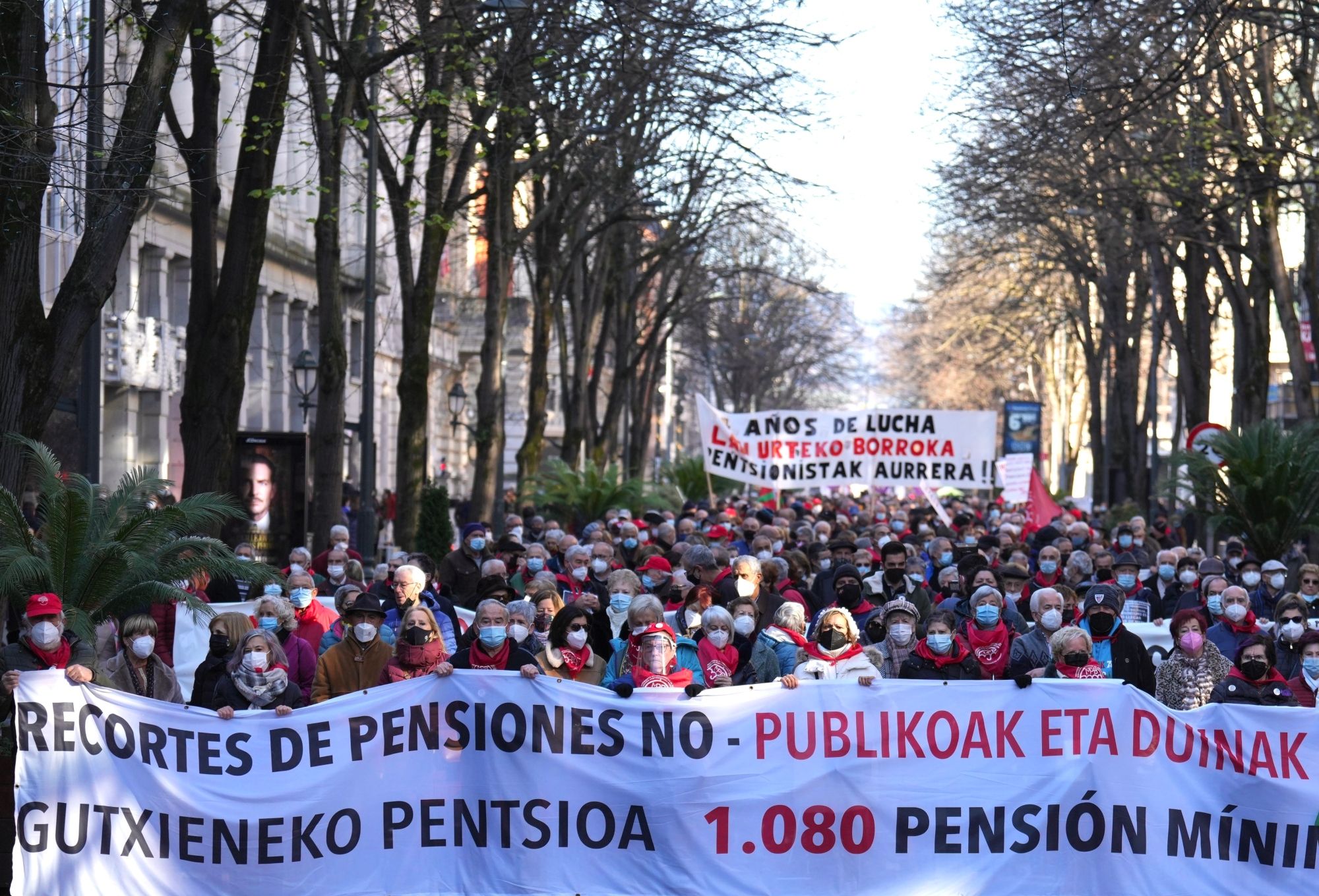Pensionistas de toda España denuncian "trampas" y proyectos de privatización de las pensiones