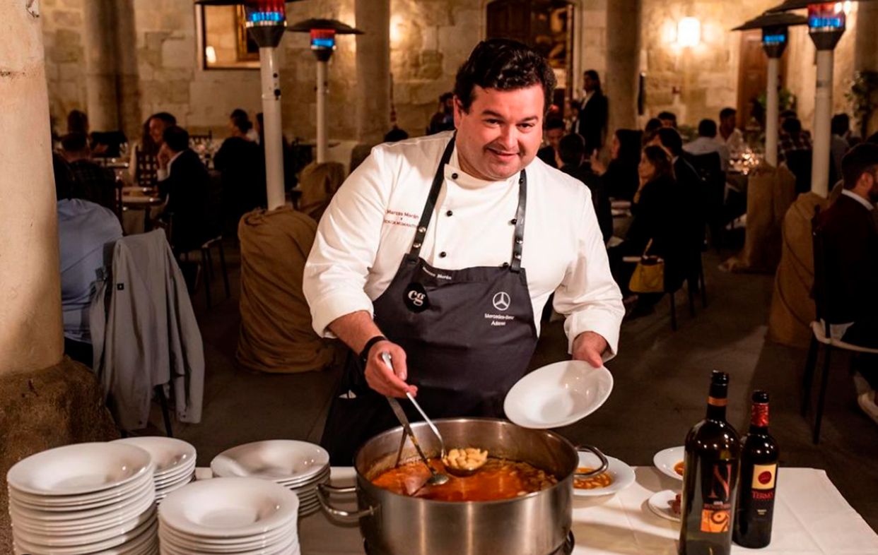 El chef Marcos Morán es el embajador de 'Sabores de mi Tierra' en Asturias. Foto: Instagram
