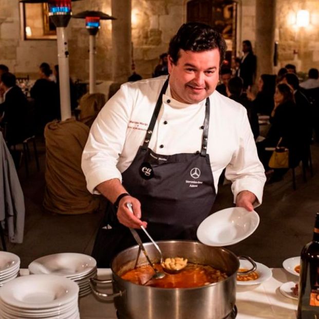El chef Marcos Morán es el embajador de 'Sabores de mi Tierra' en Asturias. Foto: Instagram
