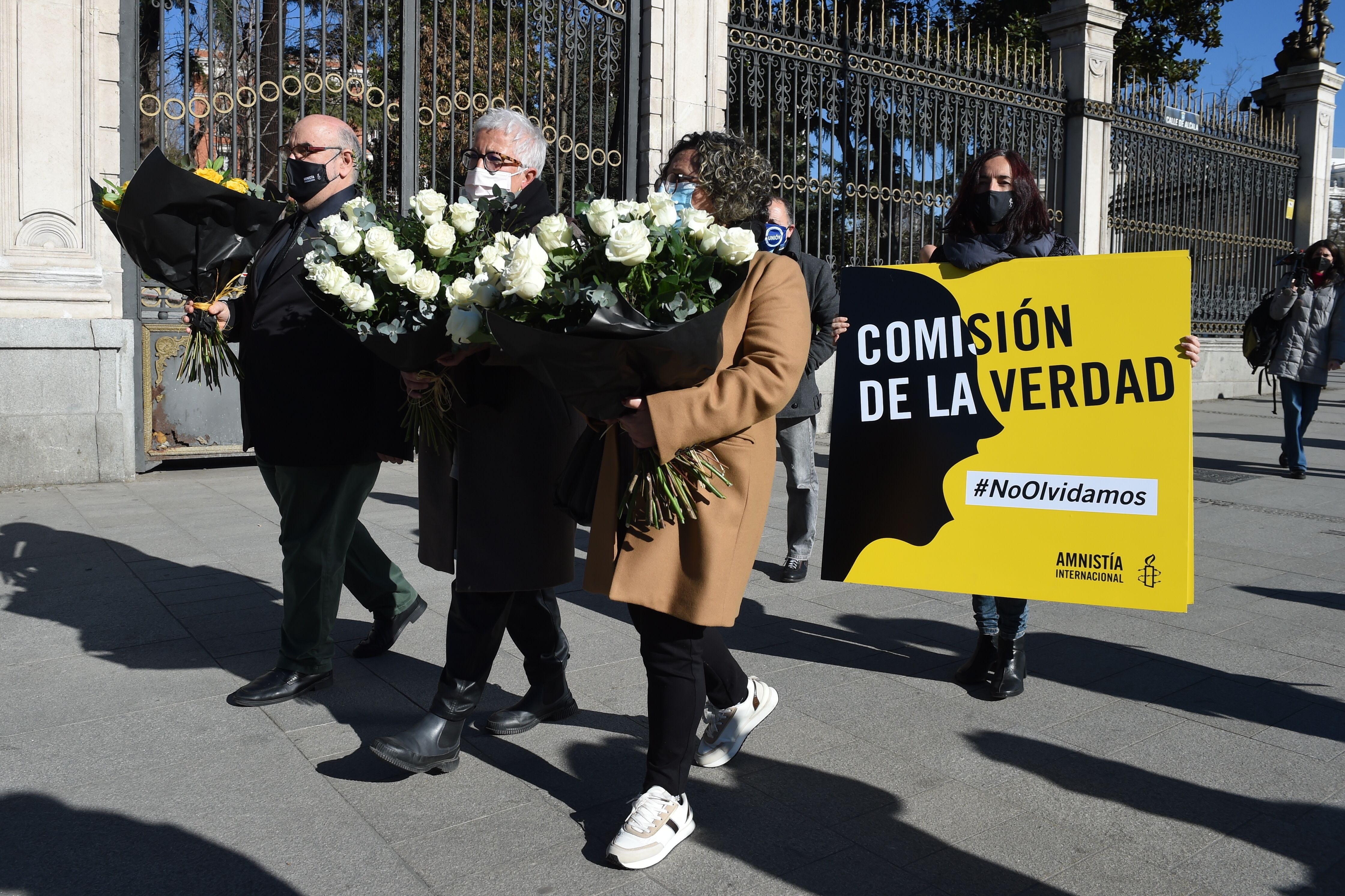 Amnistía Internacional pide una Comisión de Investigación por las muertes en residencias por Covid. Foto: Europa Press