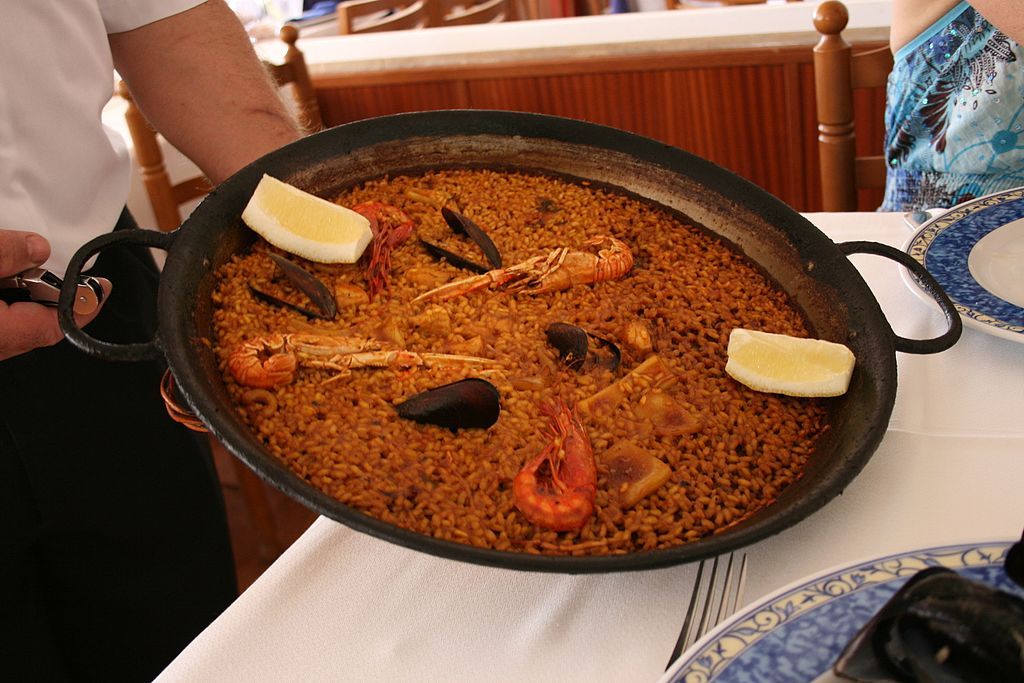 Paella Valencia. Foto: Wikipedia