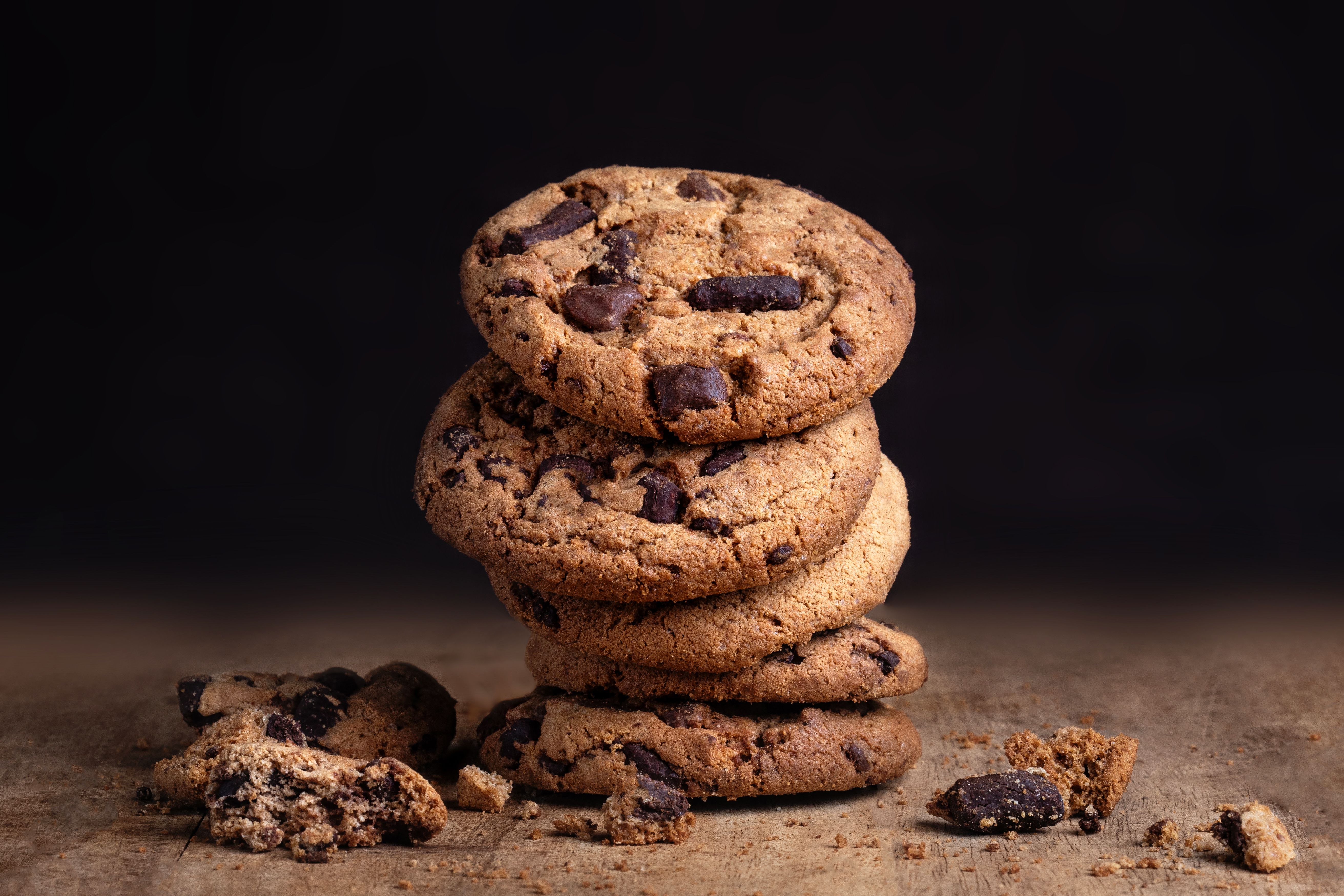 Galletas con pepitas de chocolate