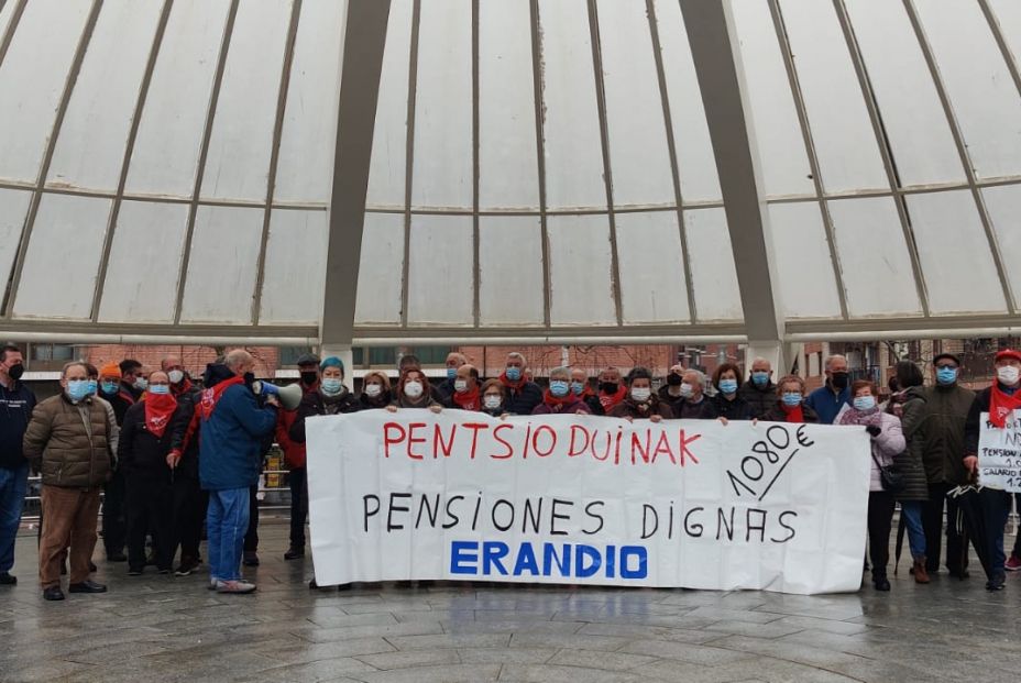 erandio pais vasco pensionistas