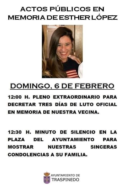 EuropaPress 4235161 cartel ayuntamiento traspinedo convoca pleno extraordinario minuto silencio EuropaPress 4235161 cartel ayuntamiento traspinedo convoca pleno extraordinario minuto silencio