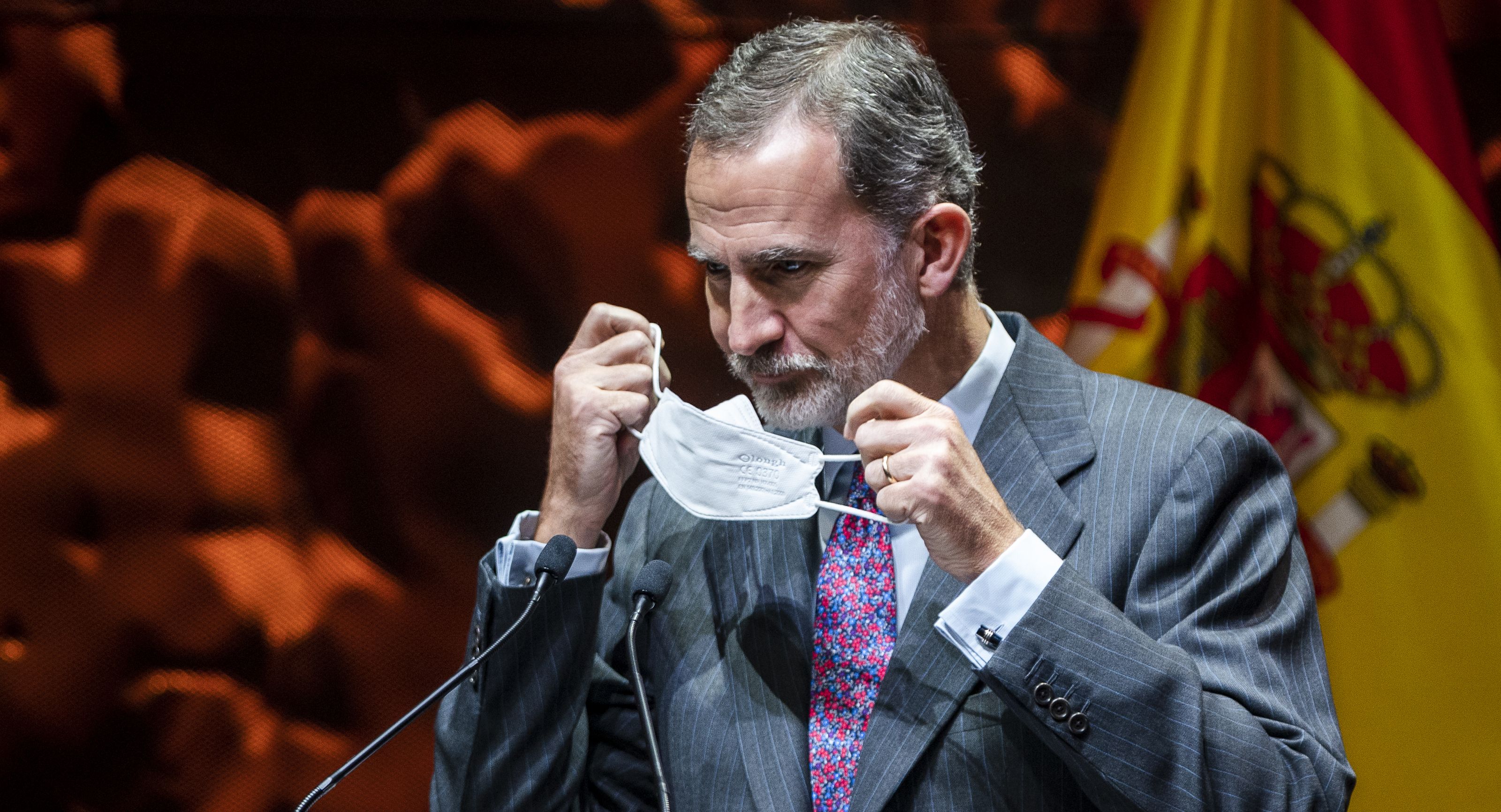 El rey Felipe VI da positivo por Covid