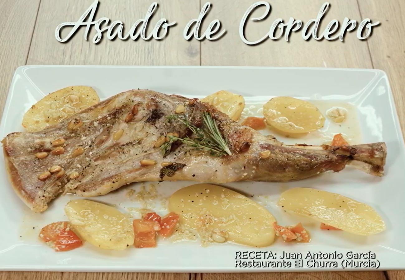 Receta de asado de cordero segureño. Foto: Murcia turística