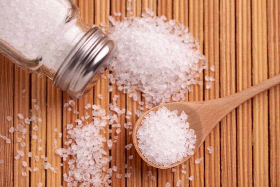 bigstock Salt Sprinkled On The Table S 348481639