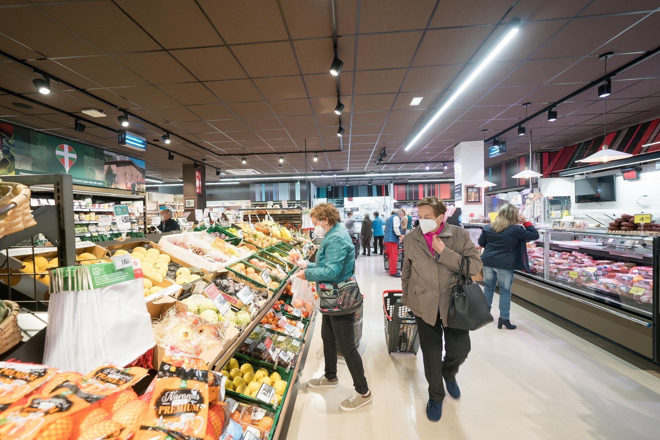 Los supermercados frenan la subida de la cesta de la compra Foto: EuropaPress