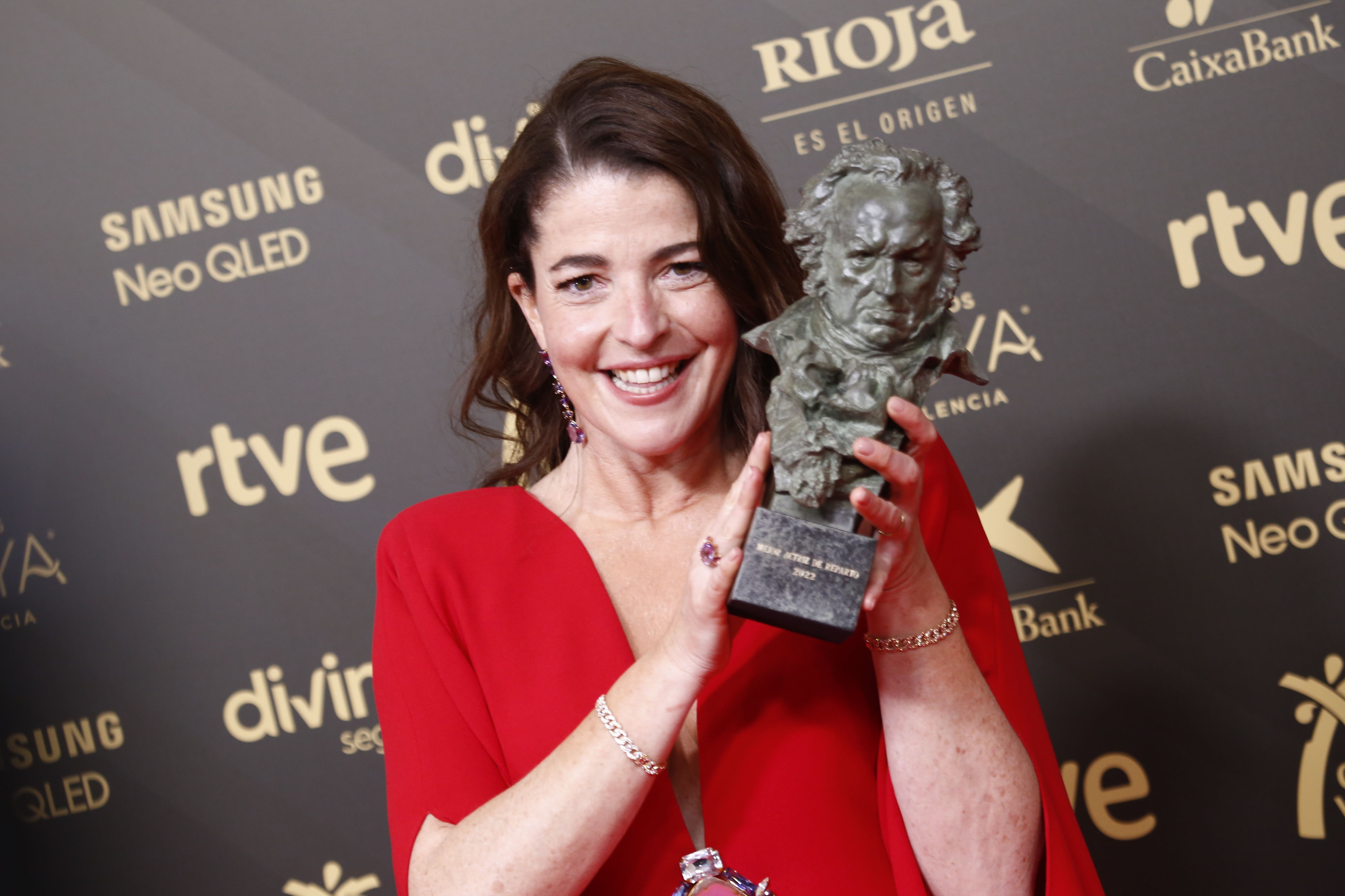 Nora Navas dedica el Goya a las actrices sénior: "Cuesta conseguir papeles a según qué edad"