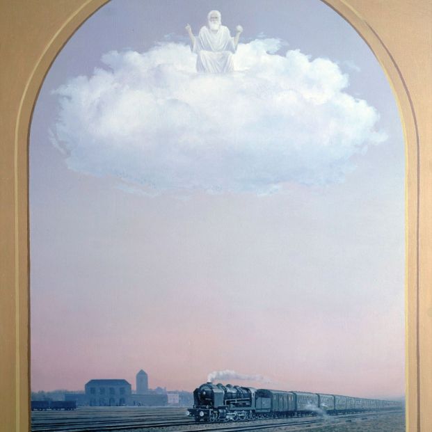 Imagen arquetípica del mayor en una obra de Magritte