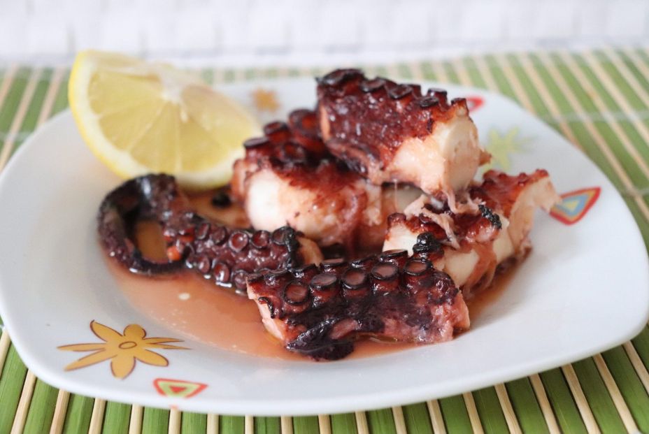 pulpo al horno