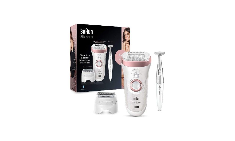 Braun Silk épil 9 Depiladora Mujer con accesorios