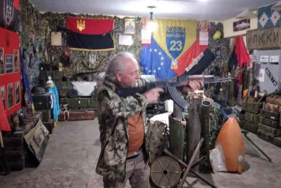 Mario García, el prejubilado de 73 años que se ha alistado para combatir en Ucrania