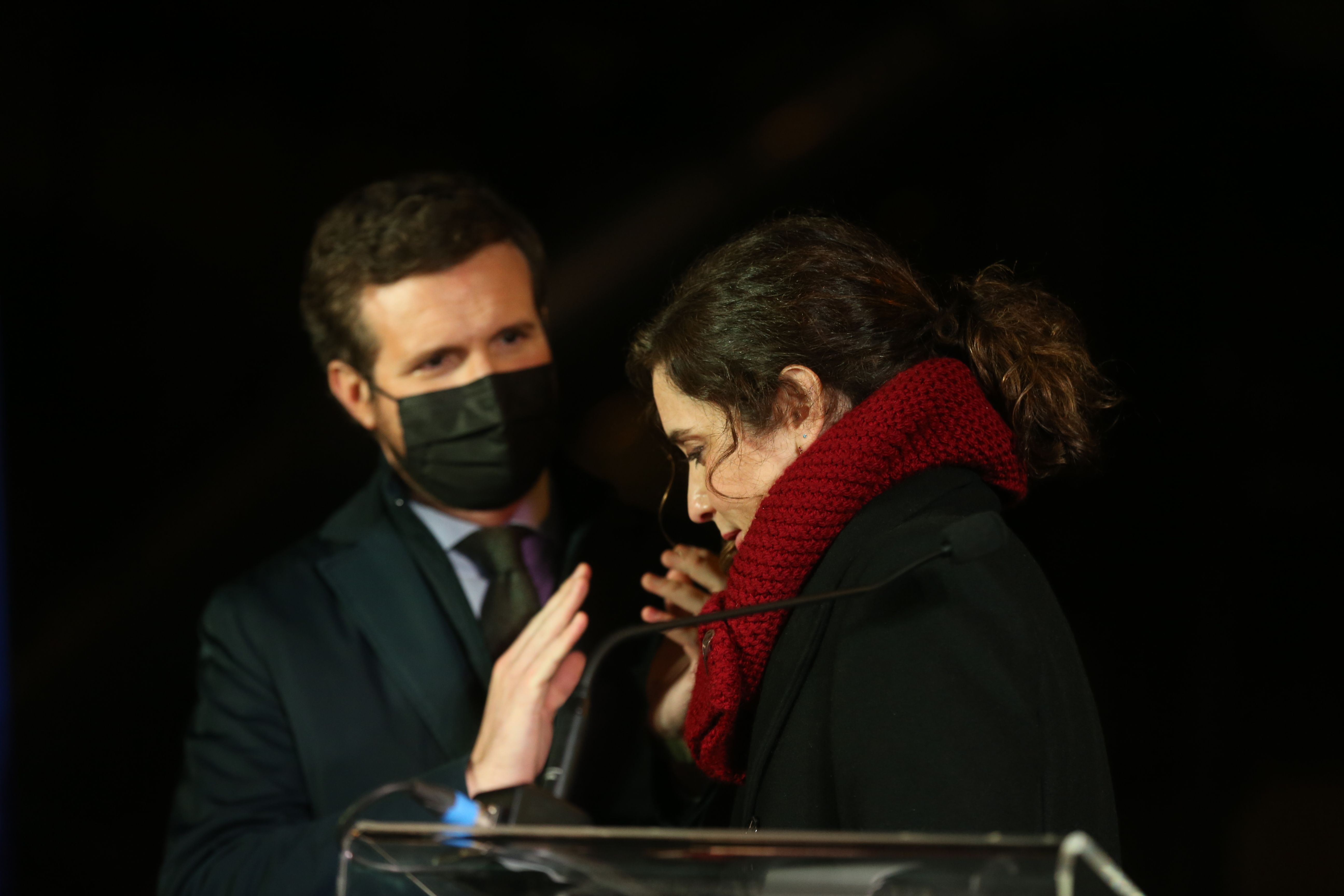 Pablo Casado e Isabel Díaz Ayuso