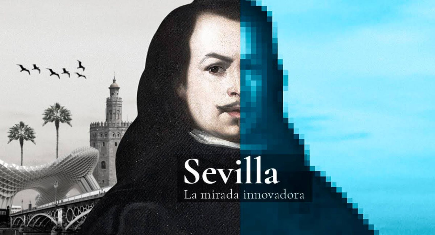 Cartel de la exposición Año Murillo en Sevilla 