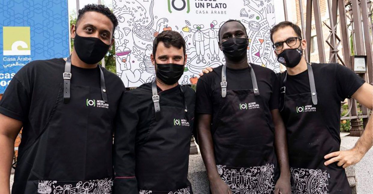 Regresa 'Acoge un Plato', la iniciativa que busca integrar refugiados a través de la gastronomía. Foto CEAR