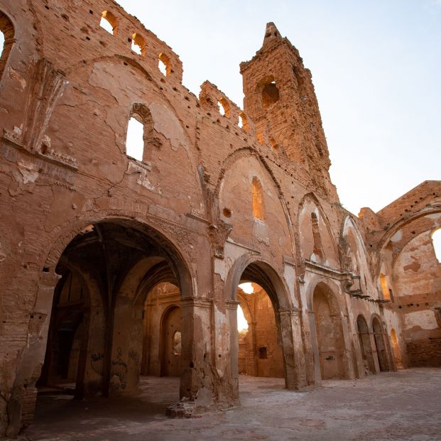 belchite pueblo abandonado