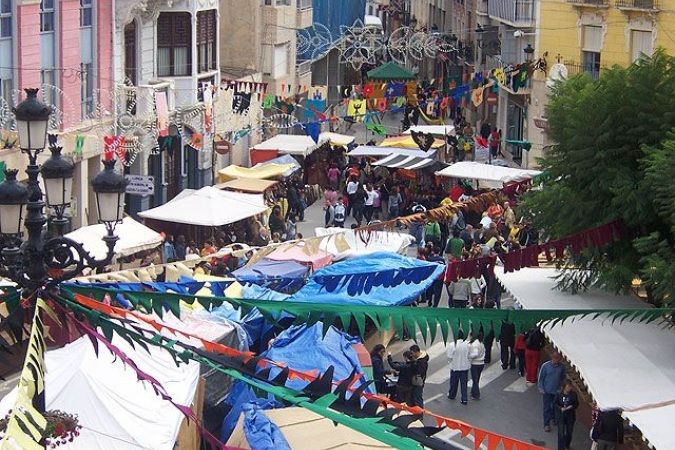 Mercado semanal de Totana. Foto: Ayuntamiento de Totana
