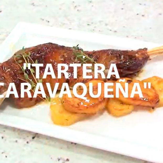 Tartera caravaqueña, el cordero asado con tomillo más rico de Murcia. Foto: Murcia turística
