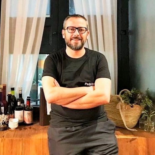 El chef Pedro Sánchez del restaurante 'Bagá' galardonado con el Premio Andalucía de Gastronomía 2022. Foto: Instagram Bagá