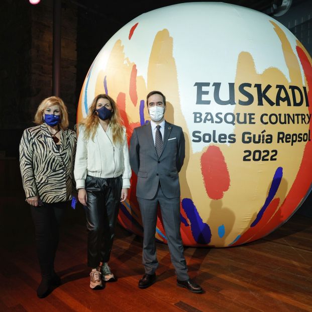 Presentación en San Sebastián de la gala de los Soles Guía Repsol 2022. Foto: Europa Press