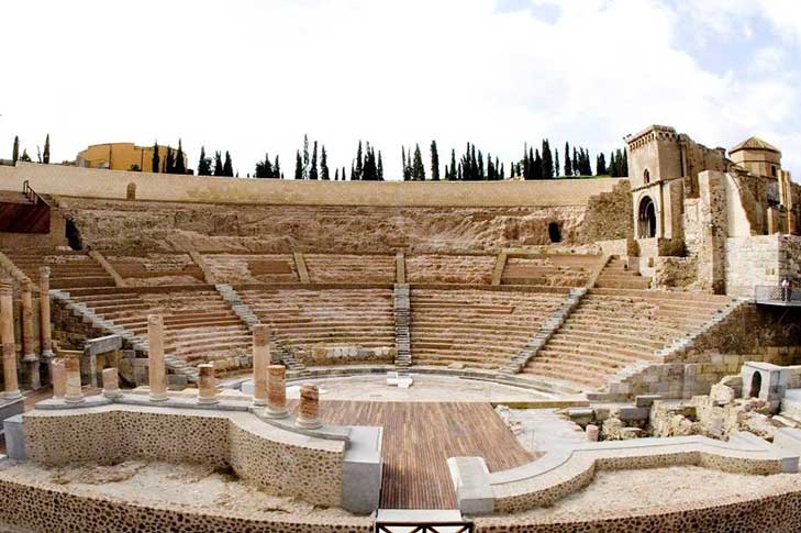 Teatro Romano de Cartagena. Foto Murcia Turística