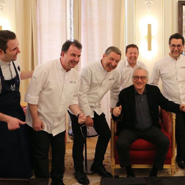 Los 16 platos del 'menú impagable' que ha degustado Robert de Niro en Madrid. Foto: Madrid Fusión