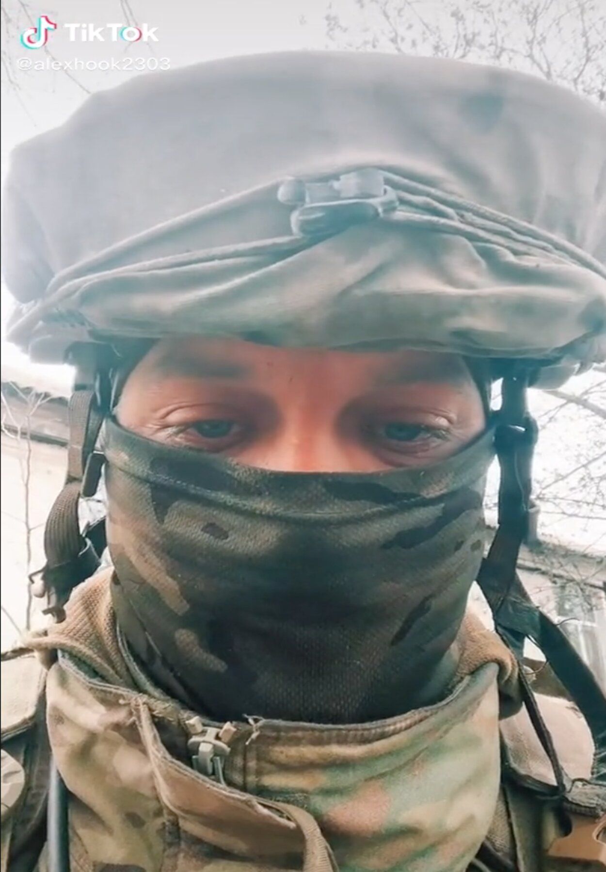 El soldado ucraniano que sube vídeos a diario para que su hija sepa que sigue vivo
