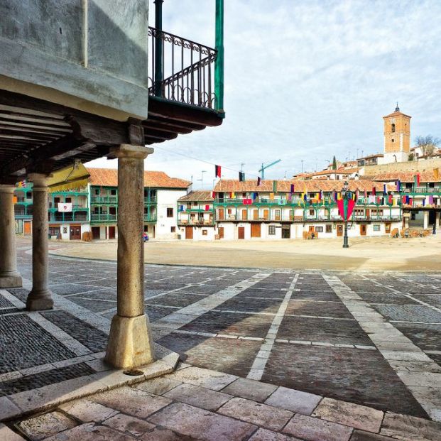 Plaza Mayor de Chinchón. Foto: Wikipedia