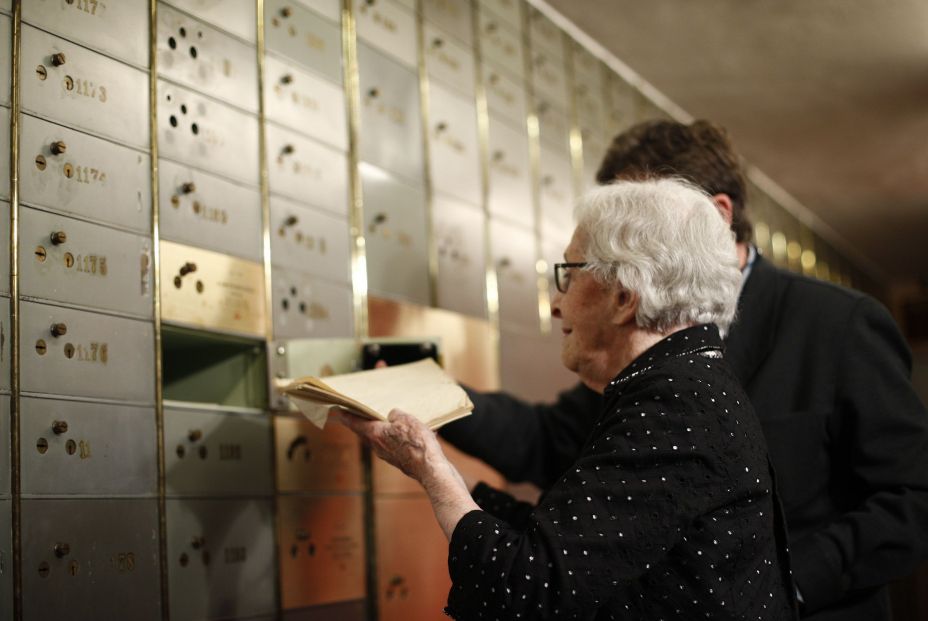 La escritora Ida Vitale en la Caja de las Letras del Instituto Cervantes