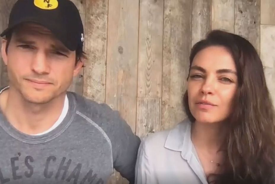 Mila Kunis y Ashton Kutcher