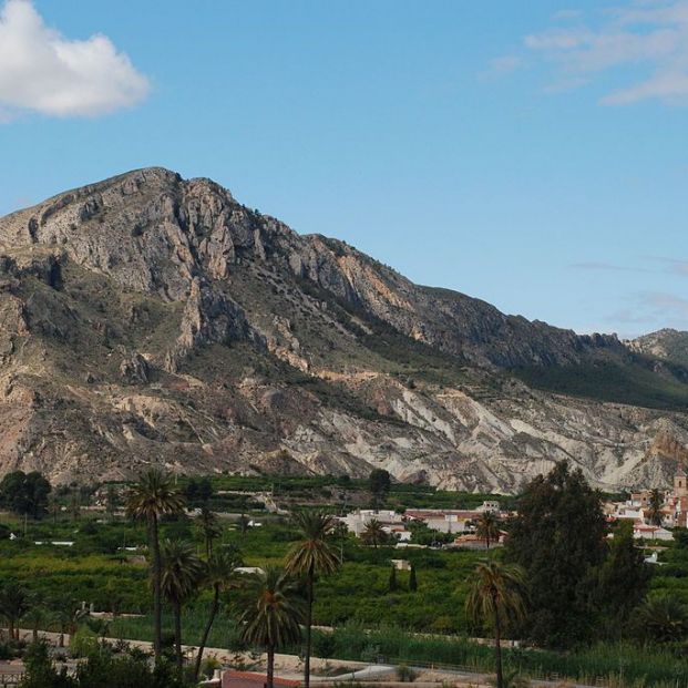 Valle de Ricote a la altura de Ulea. Foto: Wikipedia